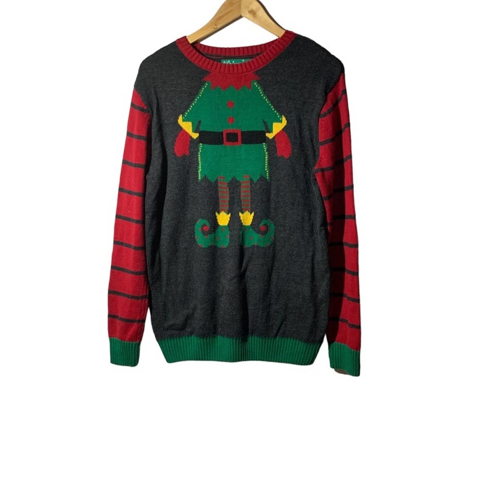 Ugly Christmas sweater Elf size Small